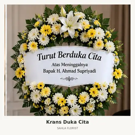 Krans Bunga Duka Asahan